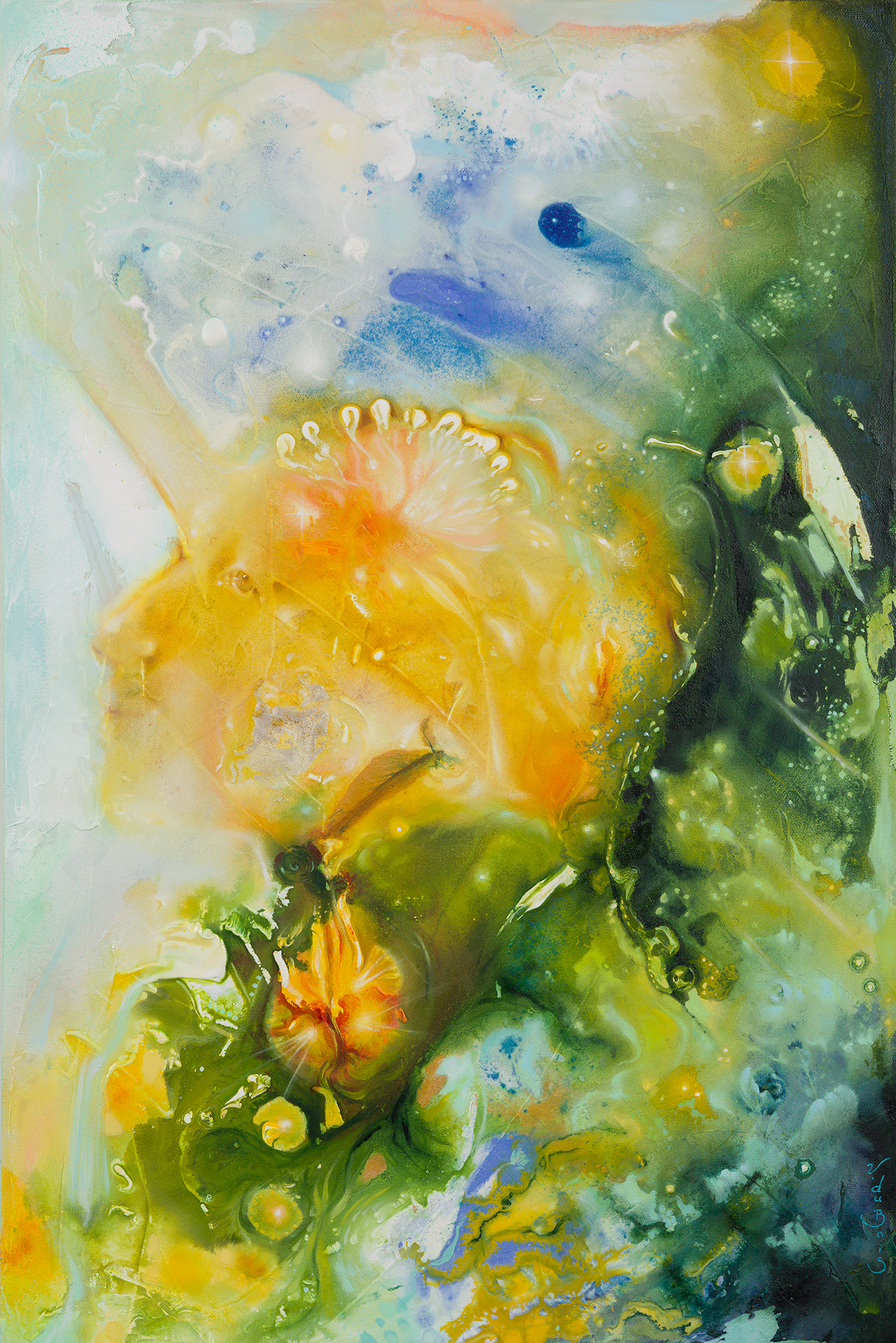 Original | Portail Painting | The Transformation of the stars