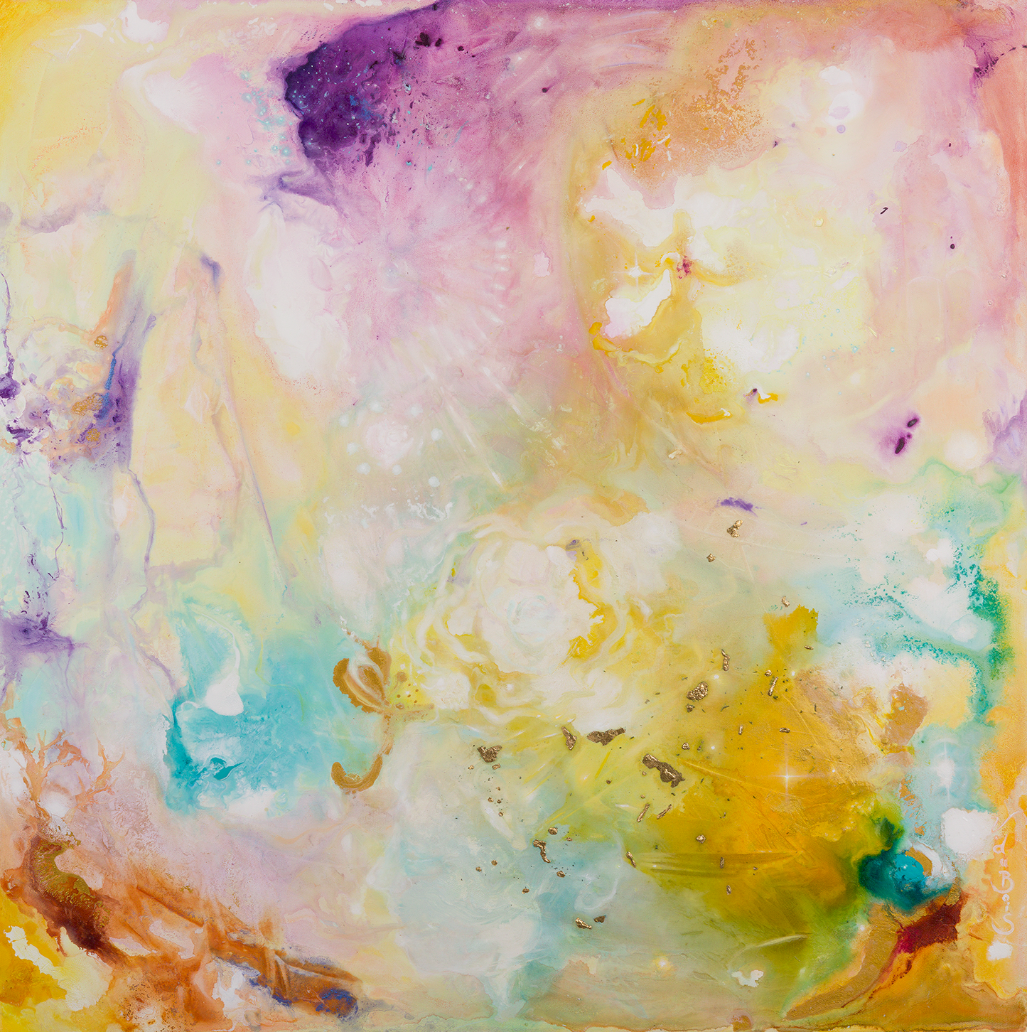 Original | Portail Painting | The Transformation of the stars