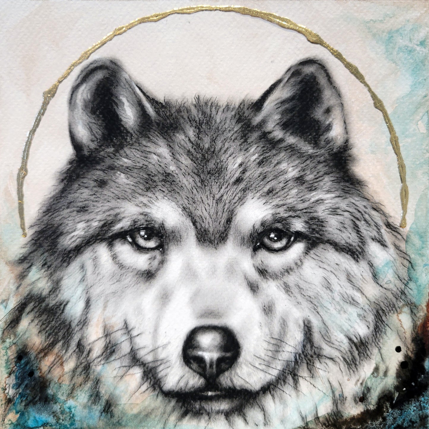Print | illustration | Wolf