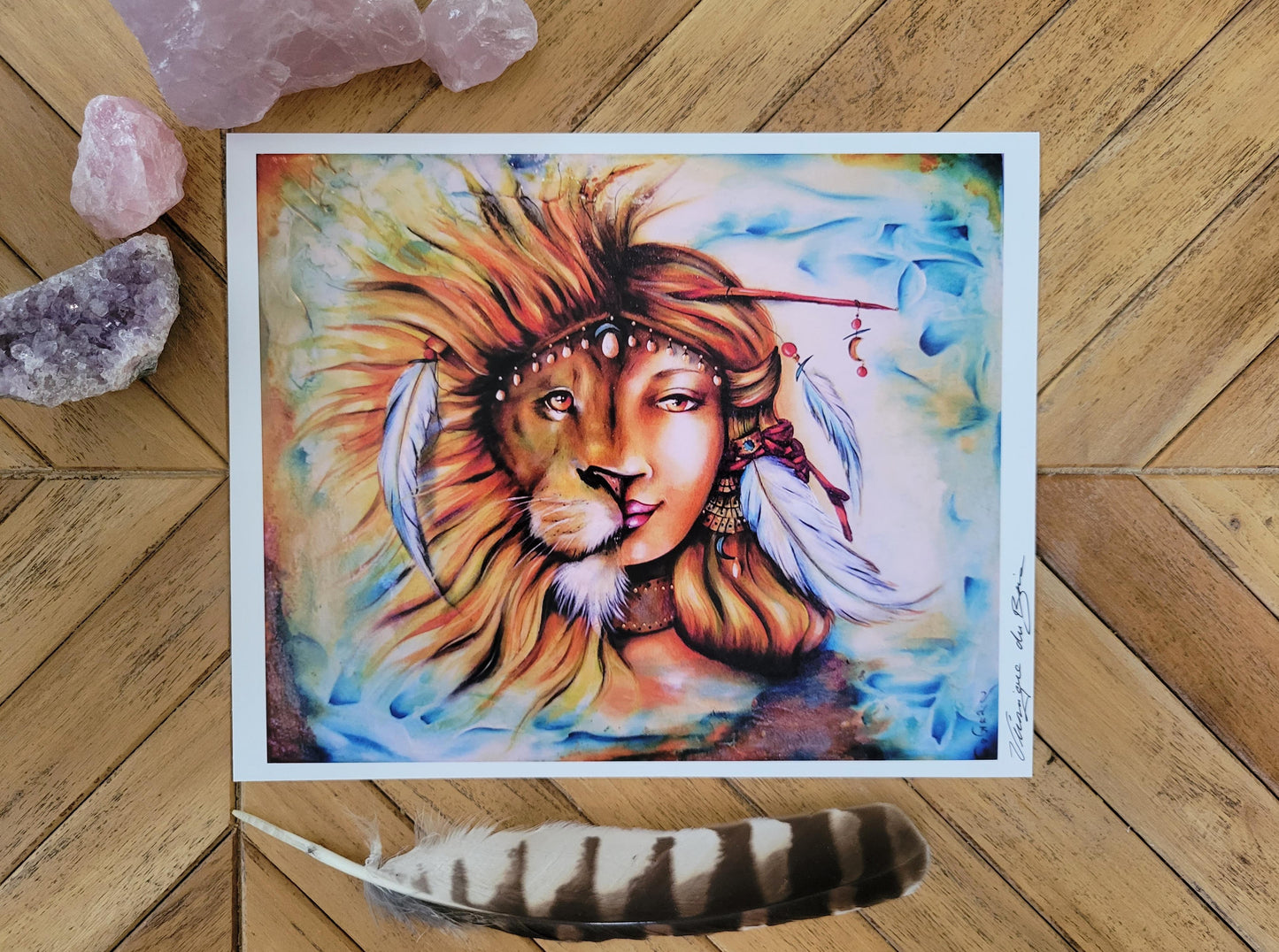 Reproduction | Peinture | La femme-lion