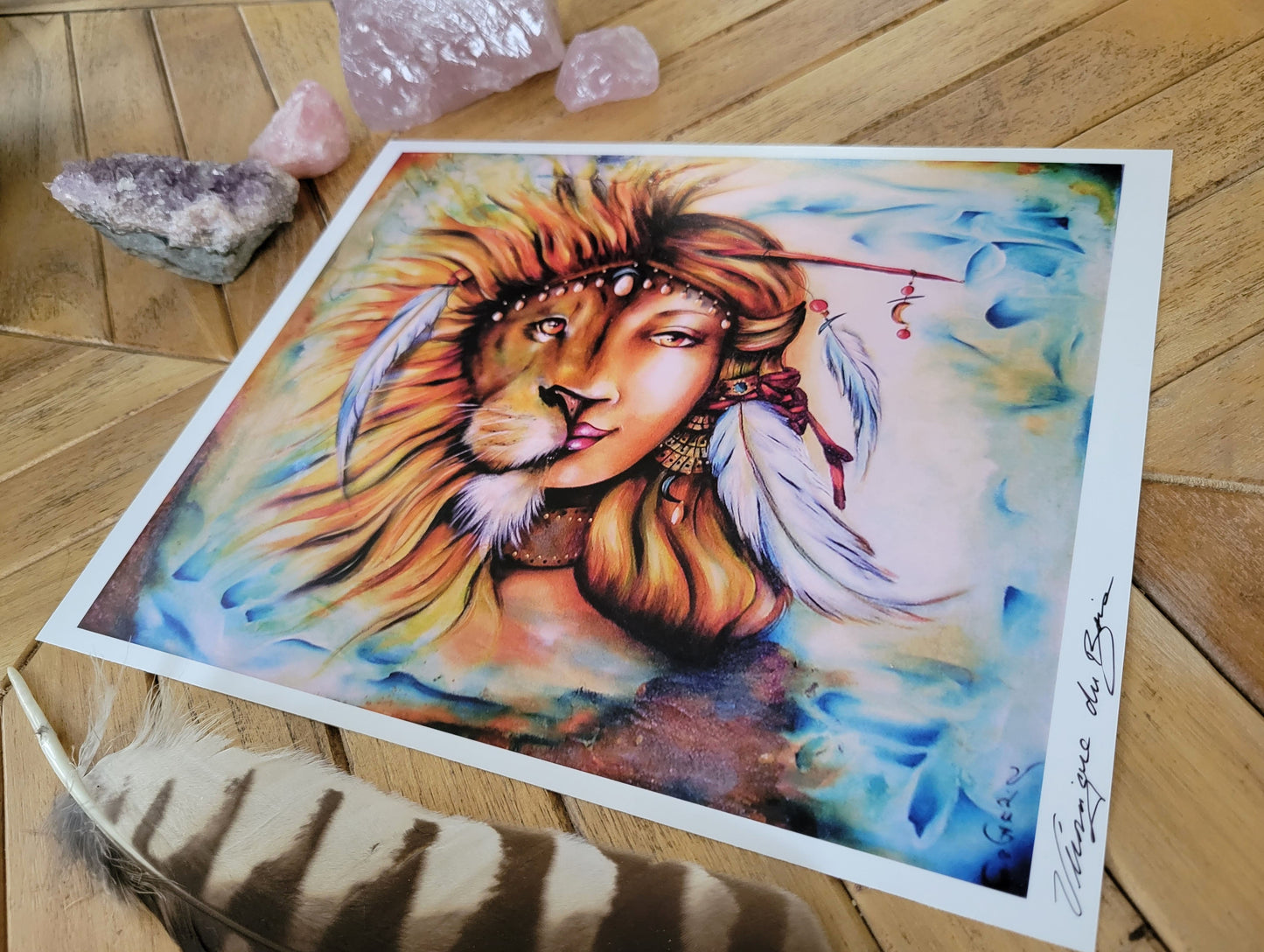 Reproduction | Peinture | La femme-lion